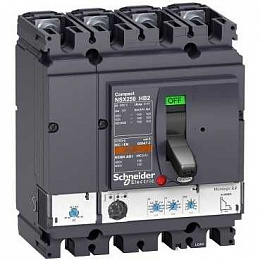 4п автом.выкл. mic2.2 100a nsx250hb2 (100ка при 690b) Schneider Electric. Вид 1