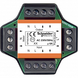 Реле для рольставней 230В, скр. монтажа Merten D-Life Schneider Electric. Вид 1