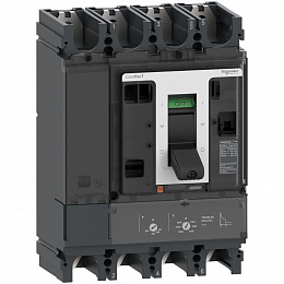 NSX400S 4P TMD 320 Автоматический выключатель 4-полюсный, 320А (DC) 100kA Schneider Electric. Вид 1