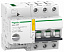 iC60N 3P 63А Автоматический выключатель 3-полюсный, 63А, 6кА (хар-ка B) Reflex Ti24 Schneider Electric. Вид 1.