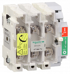 Выключатель-разъединитель-предохранитель 3x160a 0 Schneider Electric. Вид 1