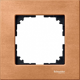 Рамка 1-постовая, sm (дерево бук) Merten M-Elegance Schneider Electric. Вид 1