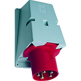 263 BS6 Вилка для монтажа на поверхность 63A, 2P+E, IP44 ABB