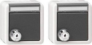 Телефонная розетка RJ 11 4 контакта 1мод Legrand. Вид 1