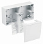 Tml-e-коробка двойная г-крышка бел Schneider Electric. Вид 1.