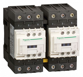 Реверсивный контактор 3-х полюсный 40А, 230В AC Schneider Electric. Вид 1