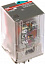 CR-U024DC2L Реле 24B DC 2ПК (12A) СИД индикация ABB. Вид 1.