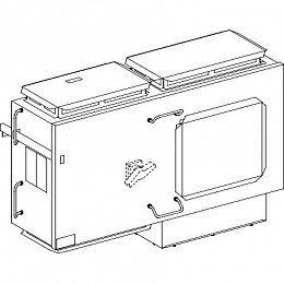 Болтовой отв. блок для compact ns, 3l+pe, 1250а Schneider Electric. Вид 1