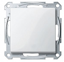 Переключатель 1-клавишный без рамки,бел Merten M-Trend Schneider Electric. Вид 1