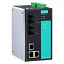 5-портовый управляемый коммутатор: 3х10/100 BaseT Ethernet, 2х100BaseFX, -40...+75С MOXA. Вид 1.