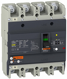 А.в. с диф.защ. 25 ka/415 в 4п/3т 125 a Schneider Electric. Вид 1