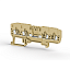 YBK 2,5 C Клеммник на DIN-рейку пружинный 4-х выводной 2,5мм² (бежевый) Klemsan. Вид 1.