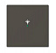 SRL-1-95 Клавиша одинарная free@home, освещение, Basic 55, ch?teau-black ABB. Вид 1.