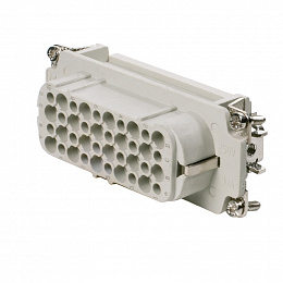 Вставка гнездо типа HDC HD 40 FC Weidmuller. Вид 1
