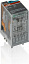 CR-M024AC3 Реле c 3 перекидными контактами 10А, 24B AC ABB. Вид 1.