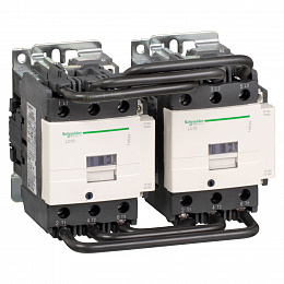 контактор реверс. d 3р,95 a,но+нз,48v 50/60 гц,зажим под винт, Schneider Electric. Вид 1