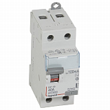 DX3 Блок утечки тока (УЗО) 2-полюсный, 40А, 100mA, тип AC Legrand