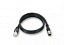 Кабель Ethernet Cat-5E UTP с водостойким разъемом M12 4-pin D-coded в RJ45, 1 метр, до 48В, ПВХ MOXA. Вид 1.