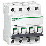 iC60L 4P 25А Автоматический выключатель 4-полюсный, 25А, 15кА (хар-ка С) Schneider Electric
