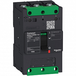 Выключатель-разъединитель 3-полюсный,. NSXm 100na каб.наконеч./шины Schneider Electric. Вид 1