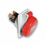 Розетка скрытой установки, угловая, 32A, 3P+N+E, IP67 Schneider Electric