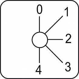 Маркировочная пластина 45x45mm Schneider Electric. Вид 1
