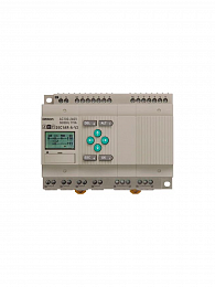 ZEN-20C1DR-D-V2 Программируемое реле, 12-24В DC, аналог.вх., 12 входов 24В=, 8 релейн.вых, ЖК- дисплей,часы,календарь, возм. расширение Omron. Вид 1