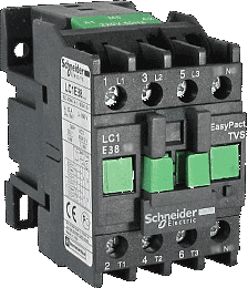 Контактор 3-х полюсный 38A 380B AC, 1НО Schneider Electric. Вид 1