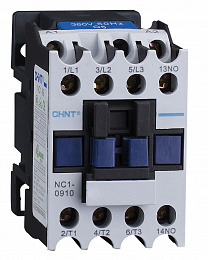 NC1-1210 Контактор 3P 12А 230В АС 1НО 50Гц CHINT. Вид 1