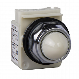 Сигнальная лампа 30мм 380в зеленая Schneider Electric. Вид 1