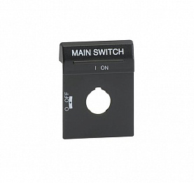 Табличка OPBS1EN1 ABB. Вид 1