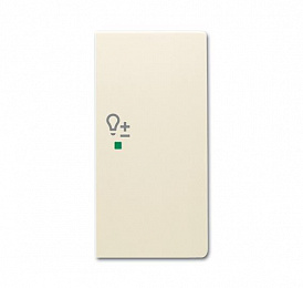 SRD-2-R-82 Клавиша двойная правая free@home, светорегулятор, future, слоновая кость ABB. Вид 1