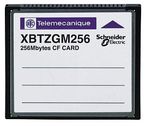 Карта памяти compact flash 128 мбайт Schneider Electric. Вид 1
