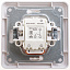 Выключатель 2-клавишный, с подсв. 10АХ, в сборе (белый) Wessen 59 Schneider Electric. Вид 1.