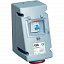 316 RPR6 Розетка с УЗО 316RPR6, 16А, 3Р+Е, IP44, 6ч ABB. Вид 1.