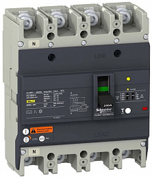 Автоматический выключатель с диф. защитой 100А, 25кА Schneider Electric. Вид 1