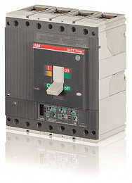 1SDA0 54387 R1 T5V 400 PR222DS/P-LSIG In=400 3p F F Электронный 3х-пол. автомат 200kA, подкл. под шину ABB. Вид 1