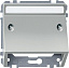Накладка наклонная для телеком. техники , sd (сталь) Merten Schneider Electric. Вид 1.