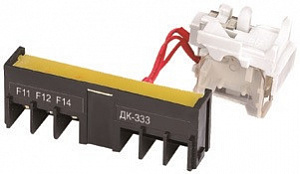 ДК-335 Дополнительный контакт 2НО+2НЗ левый DEKraft. Вид 1