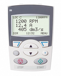 ACS-CP-A Интеллектуальная панель управления для ACS550, ACS350, ACS310 ABB. Вид 1