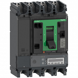 NSX630HB2 4P MIC.5.3E 630 Автоматический выключатель 4-полюсный, 630,100kA Schneider Electric. Вид 1