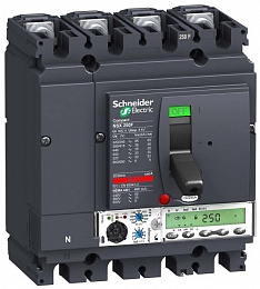 4п4т авт. выкл. micrologic 5.2a 250a nsx250n Schneider Electric. Вид 1