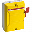 Выкл в боксе с доп. контактом 3р 25А IP65 BWS325 Y TPN ABB. Вид 1.