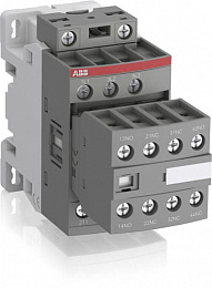 AF09-30-22-13 Контактор 3-х полюсный 9А с катушкой управления 100-250B AC/DC ABB. Вид 1