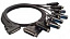 Кабель  8-port, DB-25 male,PCI Express MOXA. Вид 1.
