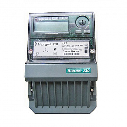 230 ART-00 PQRSIDN Счетчик трёхфазный многотарифный 3*57,7/100 5(7,5) Меркурий. Вид 1