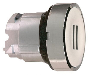 Головка для кнопки 22мм белая zb4ba136 Schneider Electric. Вид 1