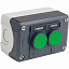 Кнопочный пост в сборе, xald221h7 Schneider Electric. Вид 1.