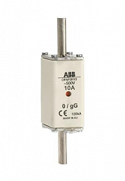 Предохранитель OFAF0H10 10A тип gG размер0, до 500В ABB. Вид 1