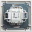 Выключатель 1-клавишный, сх.1, 10АХ, в сборе (перламутр) Glossa Systeme Electric. Вид 1.